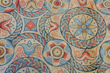 Ancient roman mosaic 
