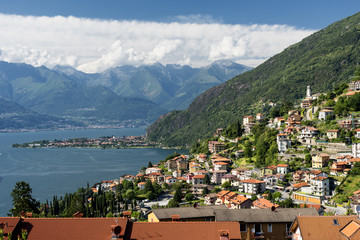 Fototapeta premium Bellano and the Como Lake