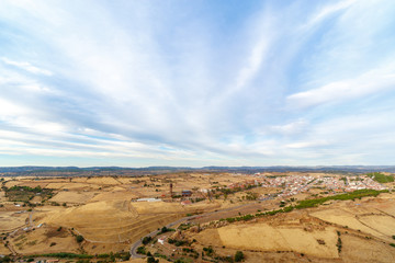 Fototapeta na wymiar panorámicas de pueblo minero