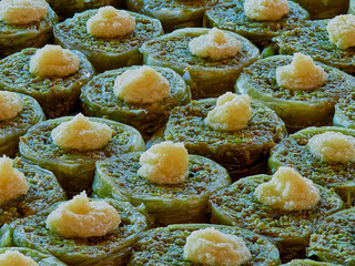 Turkish dessert (oriental sweets)