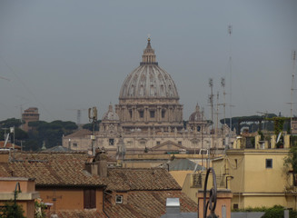 San Pietro dome in Rome