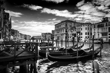 Fototapeta premium Gondole w Wenecji
