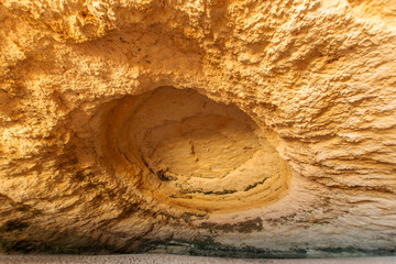 Cave at Benagil beach in Algarve, Portugal