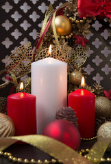 Christmas candles