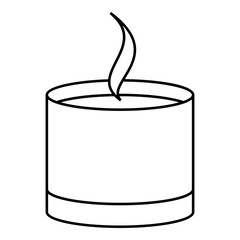 Cup icon. Outline illustration of cup vector icon for web