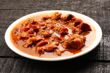 Famous Indian mutton curry 
