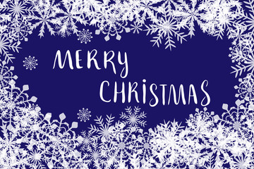 merry christmas greeting card