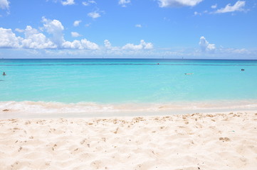 Fototapeta premium Caribbean sea