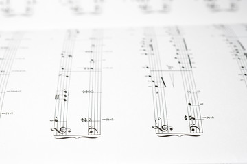 Music Score sheet