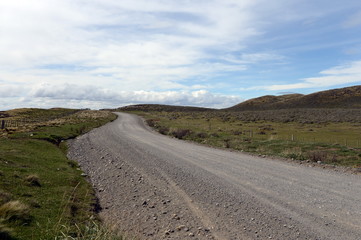 The road to Tierra del Fuego.