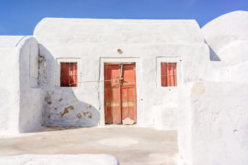 Door of Santorini island