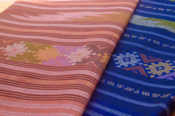 texture fabrics closeupม, atterned fabric