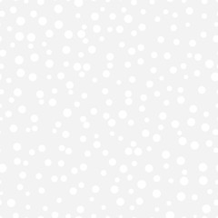 Chaotic dots on a gray background Dots Seamless Pattern Dots Seamless Background White Dots Wallpaper Circles seamless pattern Circles seamless background. White circles of different sizes
