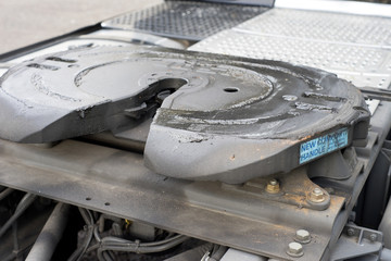 LKW / Satteltisch an einem LKW Anhänger