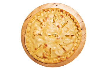 Pie isolated on white