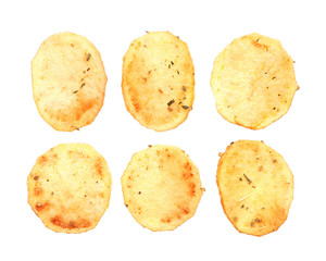 Homemade potato chips