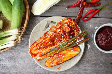 Kimchi korean food