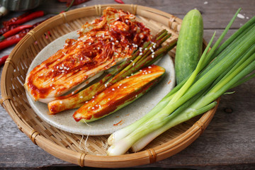 Kimchi korean food