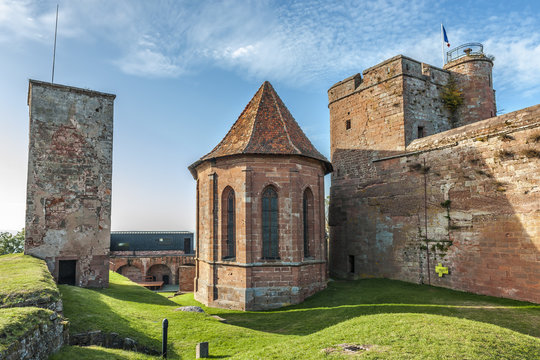 Lichtenberg Castle in Lichtenberg, Alsace, France