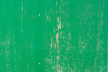 Old green wood texture background.