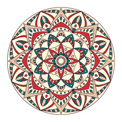 Round Ornament/ Mandala. Decorative element