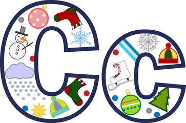 litera c © felicytka