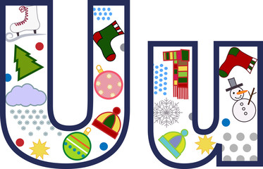 litera u © felicytka