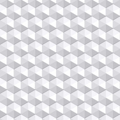 Monochrome, black and white hexagonal lines shapes pattern wallpaper background.