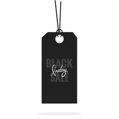 Black Friday. Sale tag sticker vector isolated. Discount or special offer price tag on Black Friday sale. Sale label contains hand drawn lettering