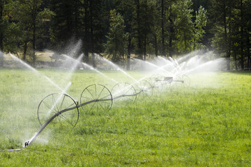 Irrigation Wheel Line Sprinkler Agricultural Equipment