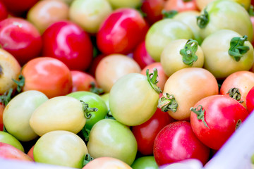 Group of fresh tomatoes