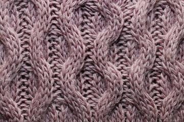 The texture of wool with unusual patterns