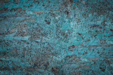 old spotty stained concrete wall texture background. color blue, gray