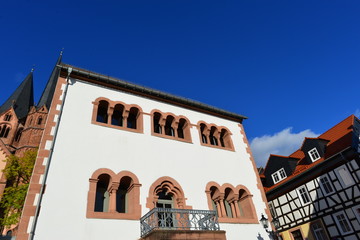 Obraz premium Romanisches Haus Gelnhausen