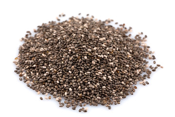 Chia seeds closeup
