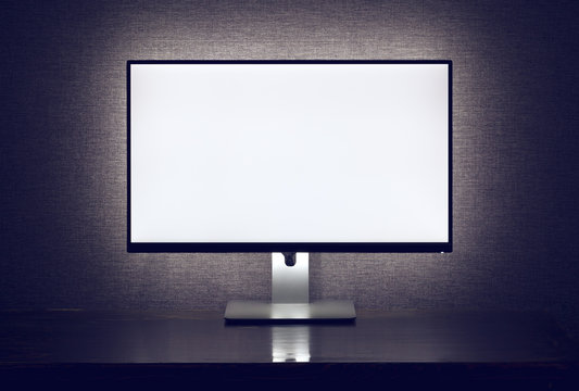Blank monitor with backlight