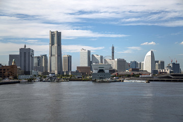 Naklejka premium Jokohama, Japonia