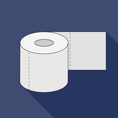 Toilet Paper Icon