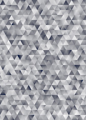 abstract geometric triangle pattern 3d rendering