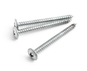 Metal screw isolated