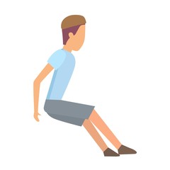 Parkour trick people extreme sport