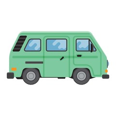 Trailer house vector illustration.