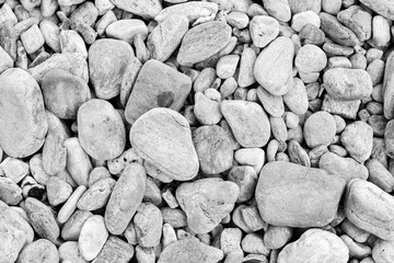 abstract background with dry round reeble stones