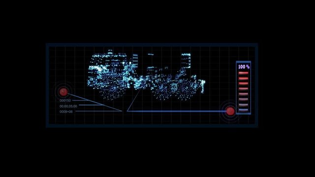 LOOPED (alpha channel) Infographic Technology - will make your films more interesting, you can use this in Final cut, Edius, Adobe Premiere, and etc&hellip;