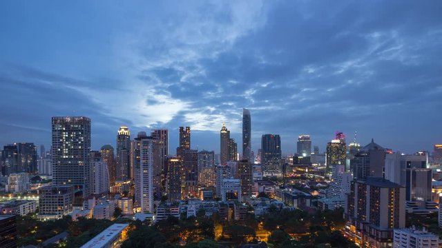 Cityscape in Bangkok Thailand