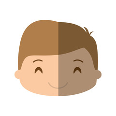 happy boy character avatar vector illustration design