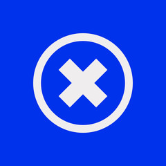 delete icon stock vector illustration flat design