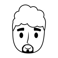 teen boy character avatar vector illustration design