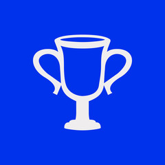 champions cup icon stock vector illustration flat design
