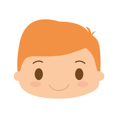 Fototapeta premium happy boy character avatar vector illustration design